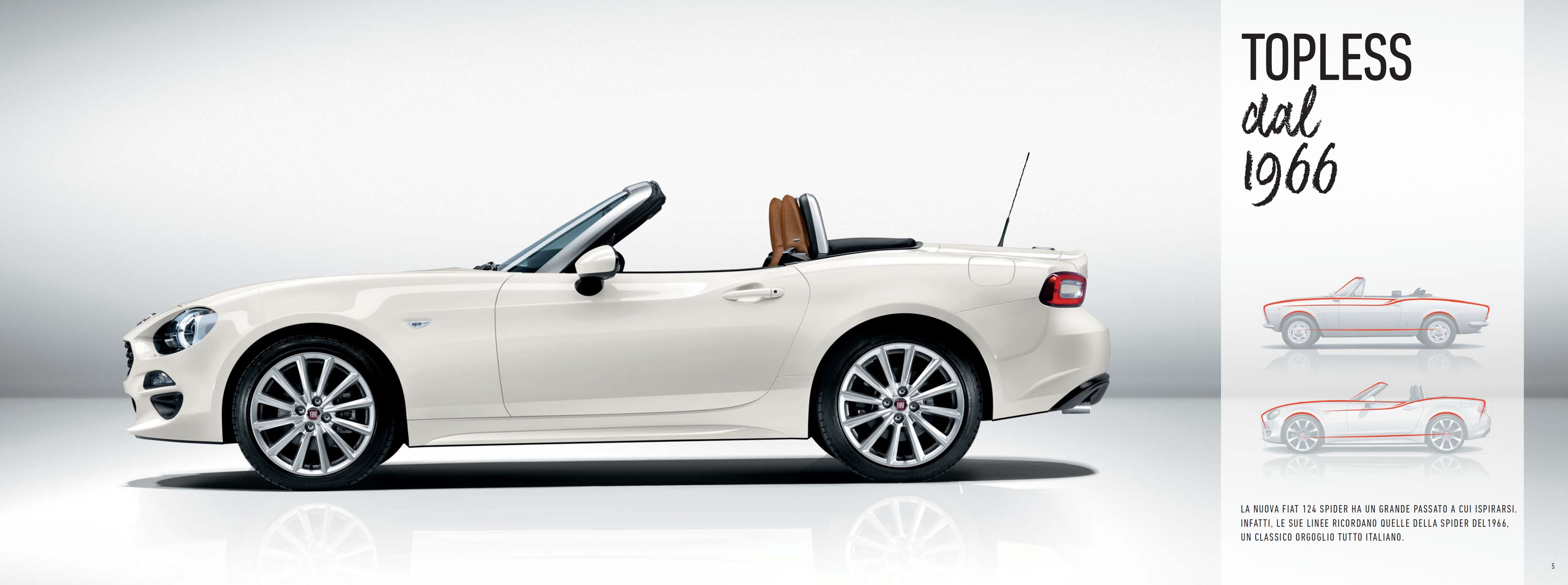 Fiat Abarth 124 Spider Prospekt Brochure 03.2016 
