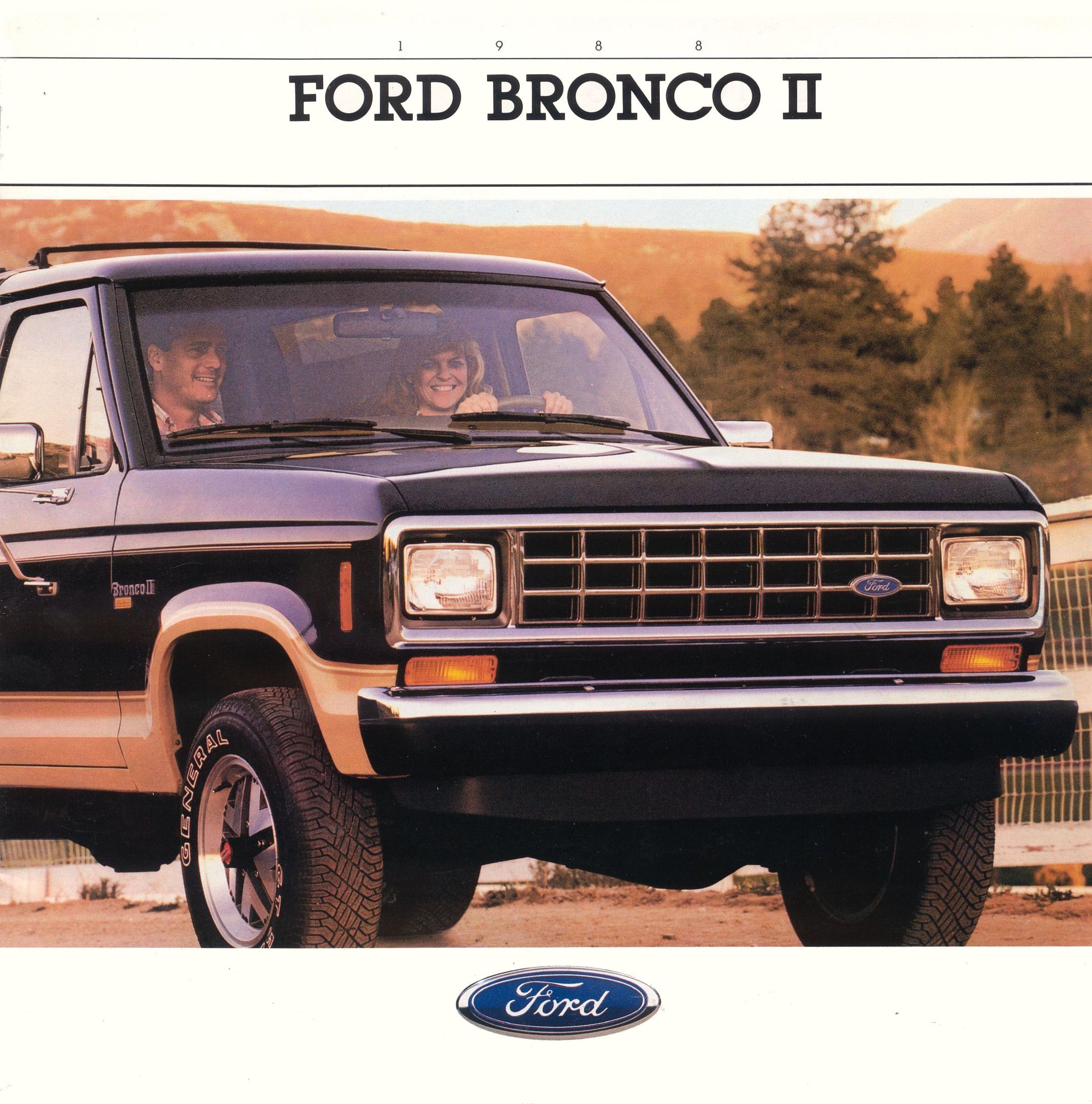 1988 Ford Bronco Ii Brochure