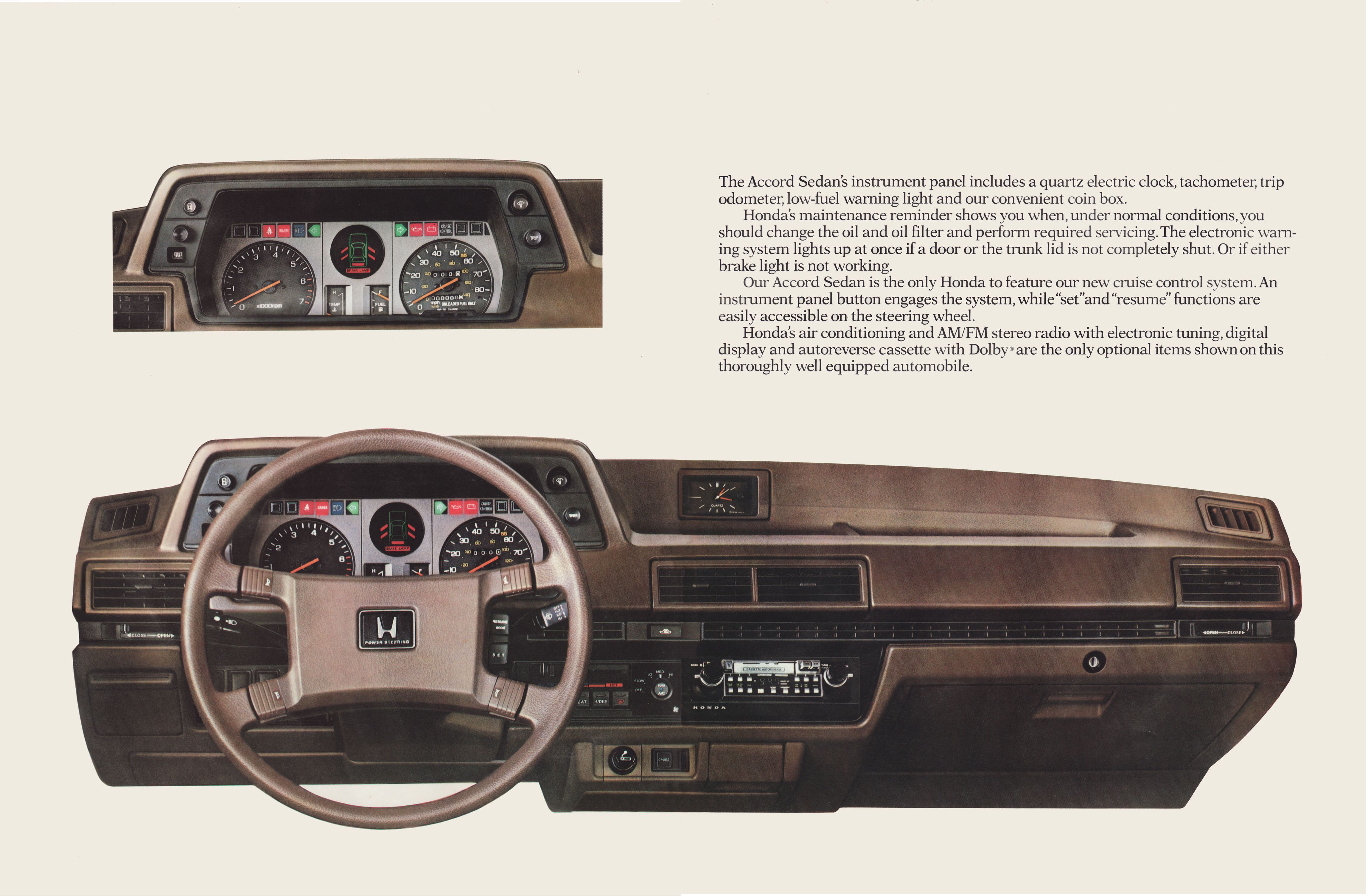 1982 Honda accord manual #5