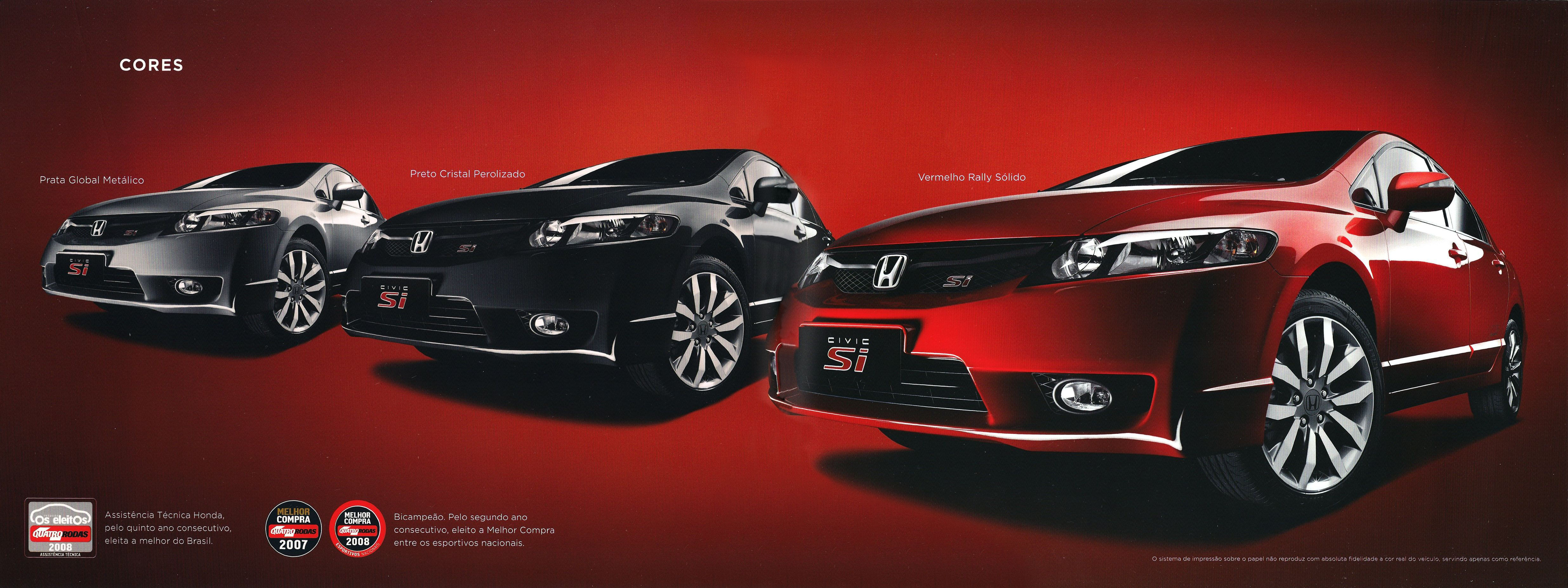 2009 Honda civic si brochure