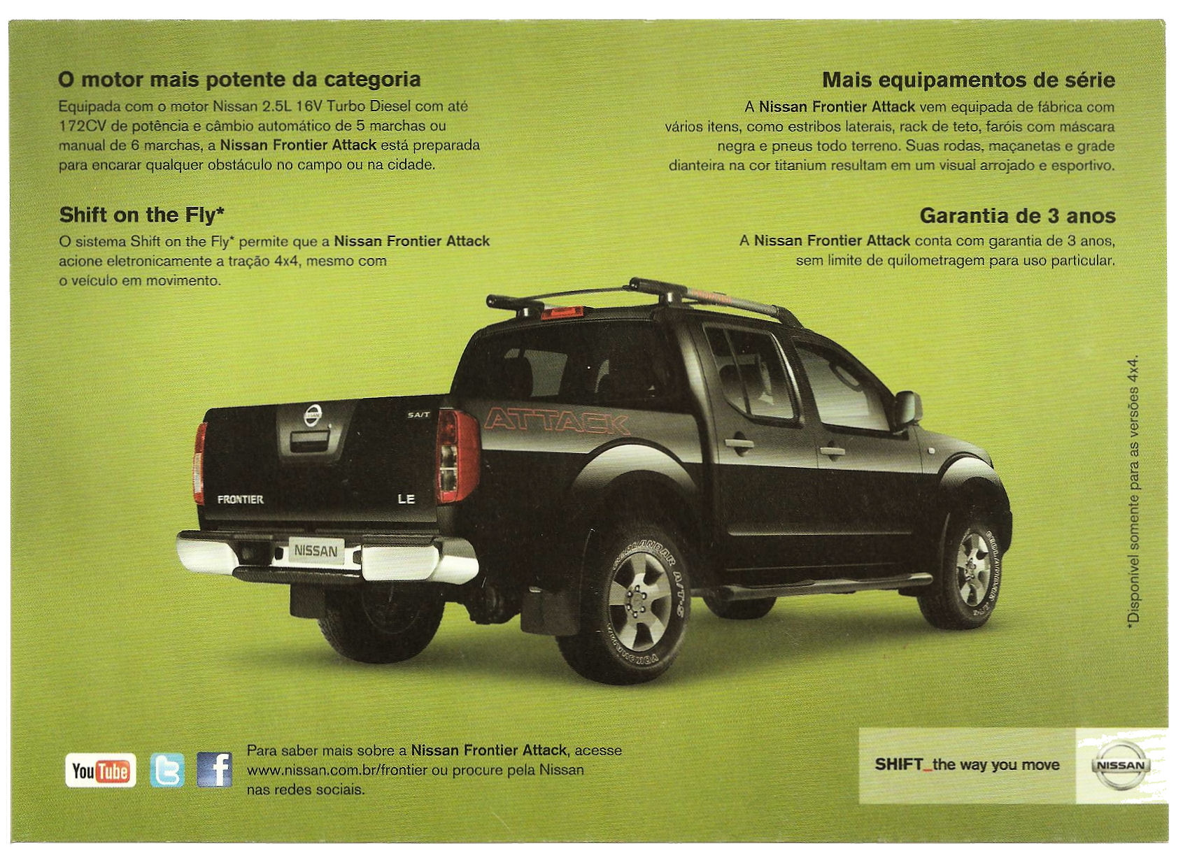 2012 Nissan frontier brochure #2