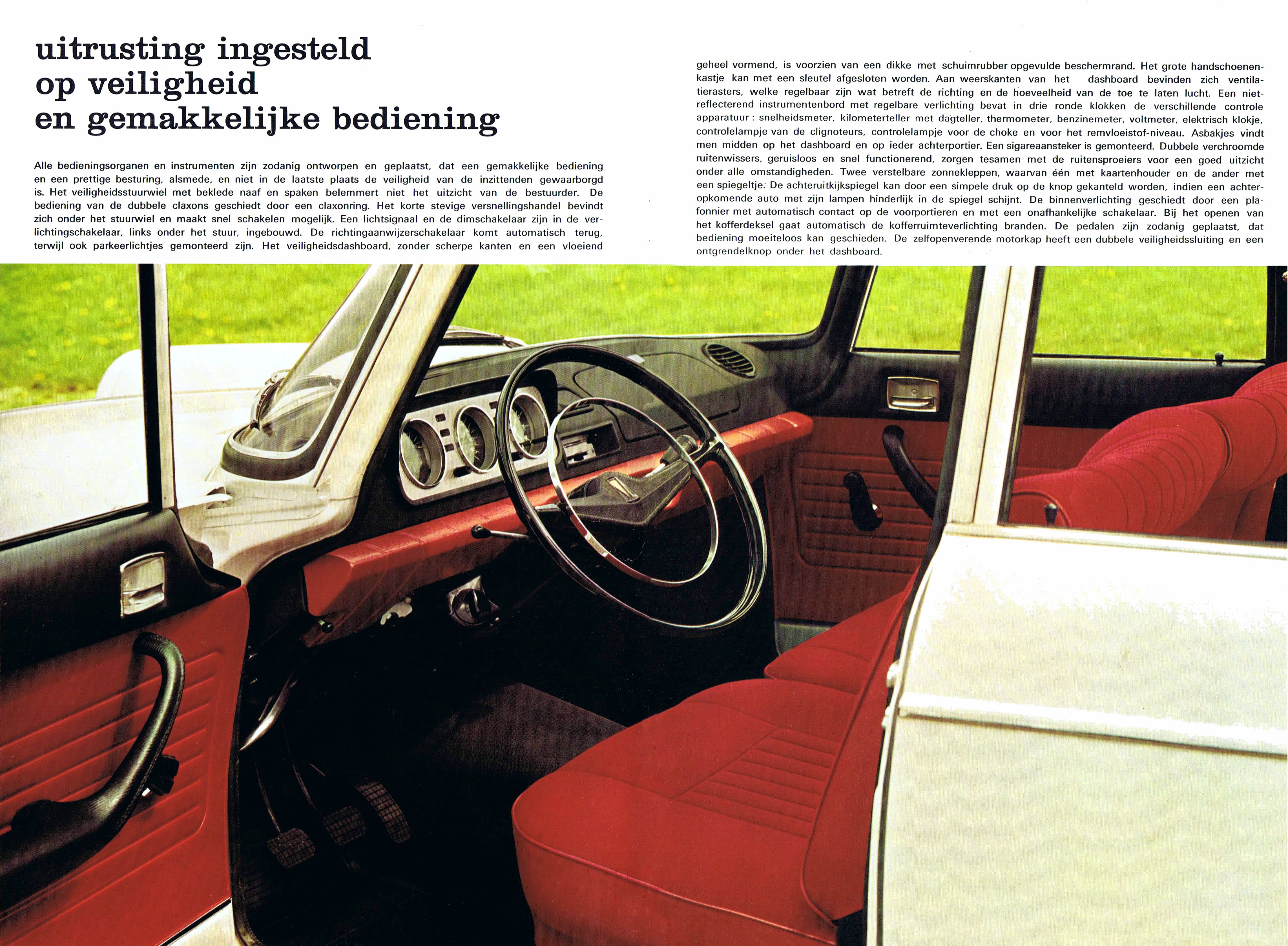 P.05 PEUGEOT 404 berline catalogue septembre 1969 