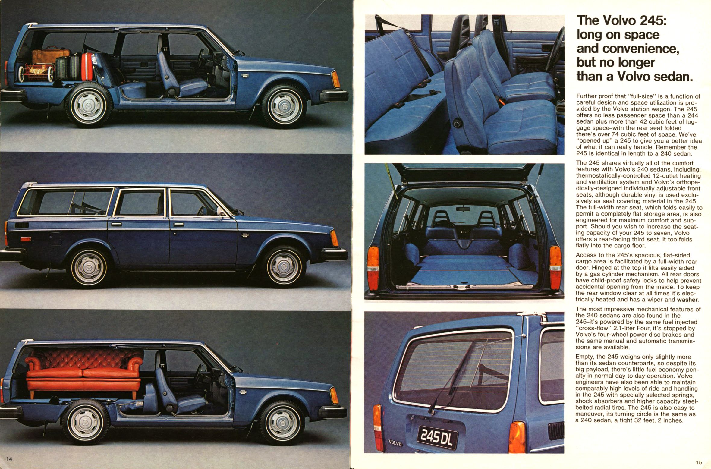 1977 Volvo 240 brochure.