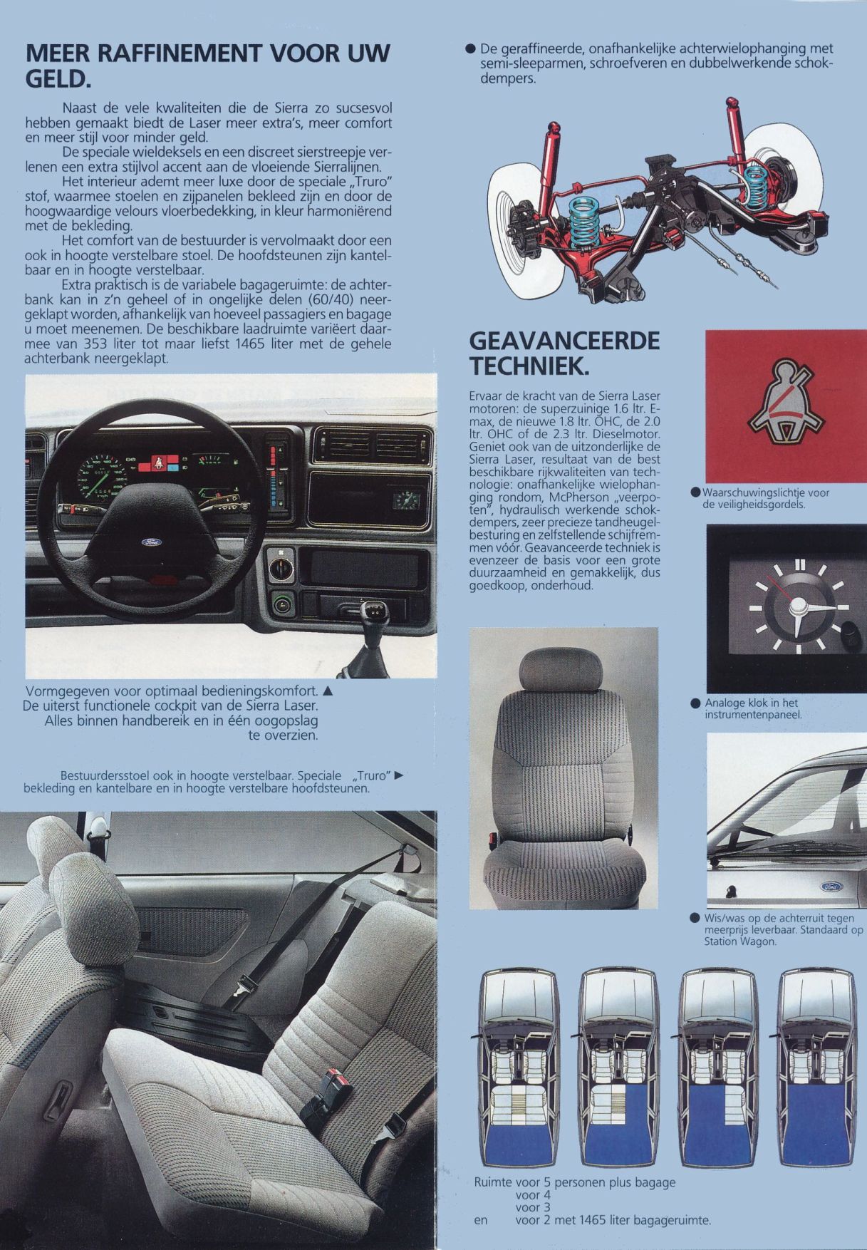 Ford sierra brochure