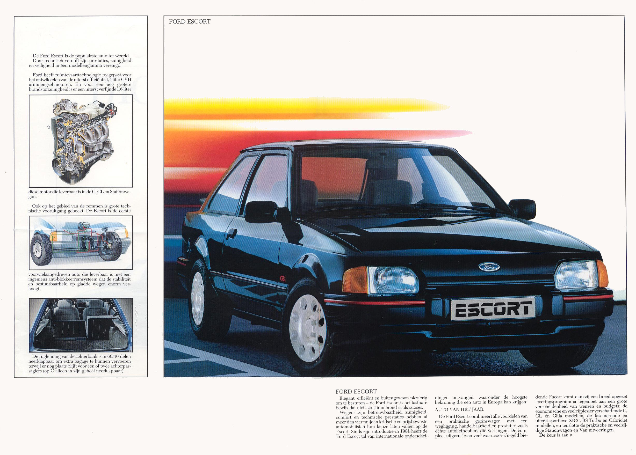 1987 Ford escort service manual #6