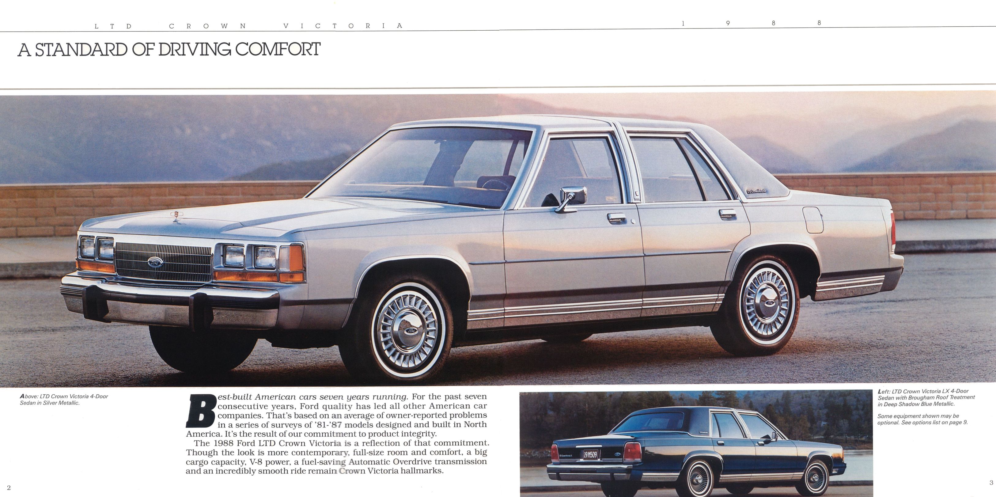 1988 Ford crown victoria specs