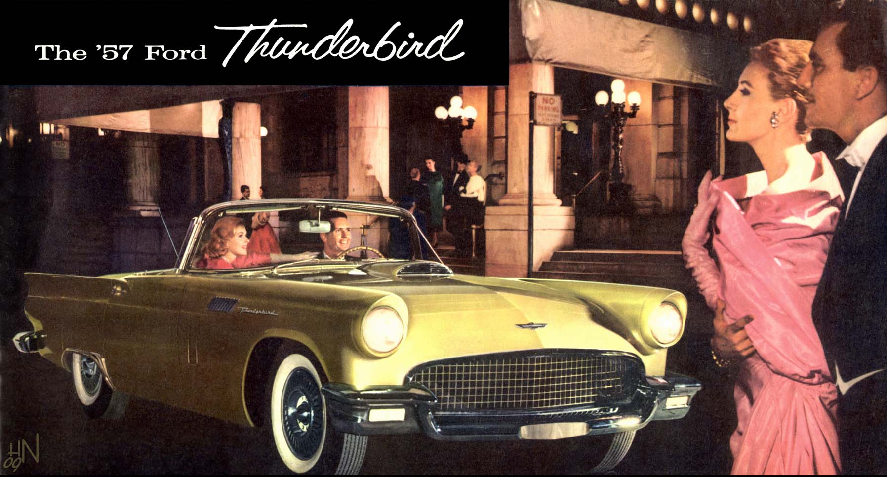 1957 Ford thunderbird brochure #8