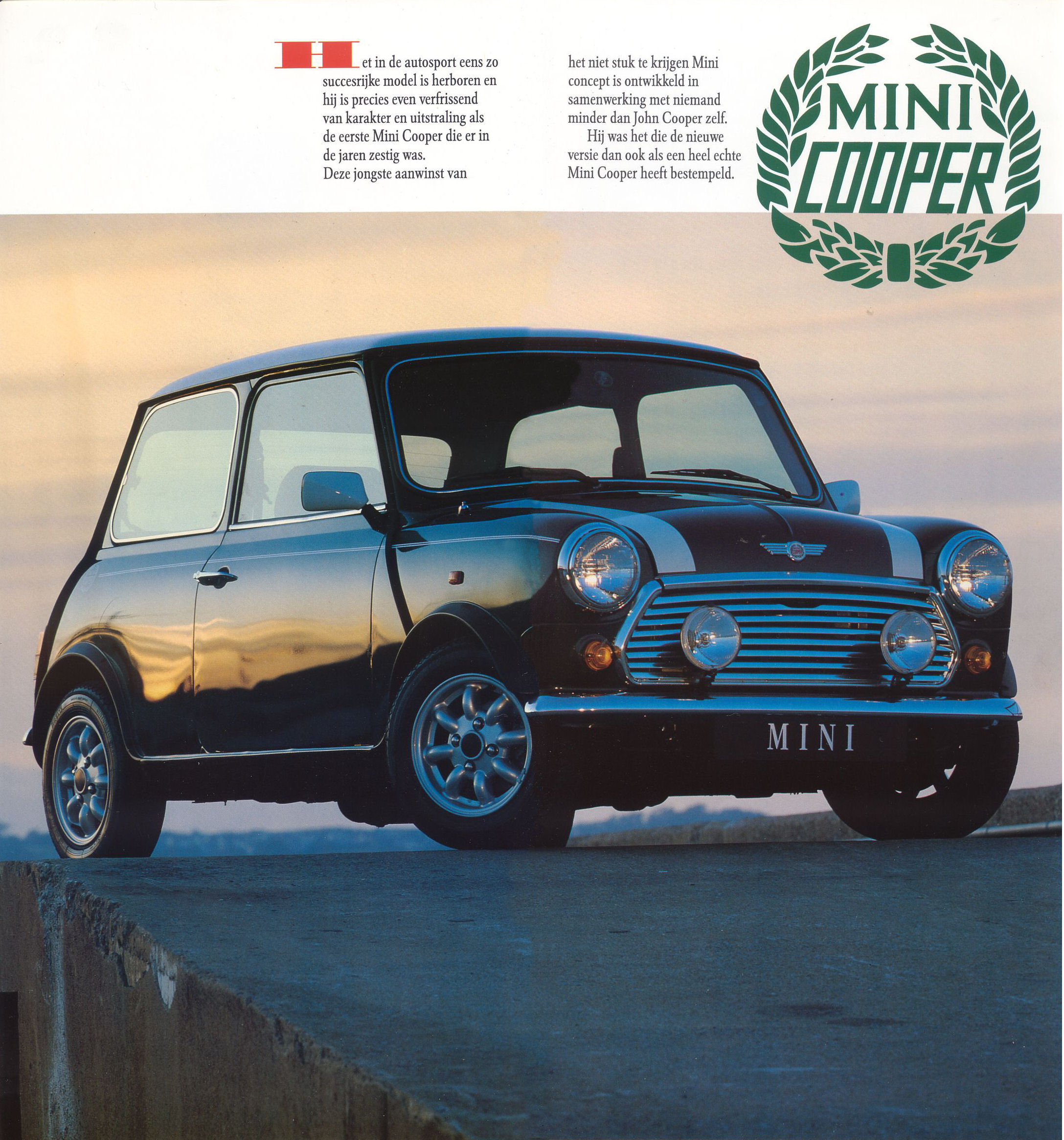 Mini Cooper and Sprite brochure
